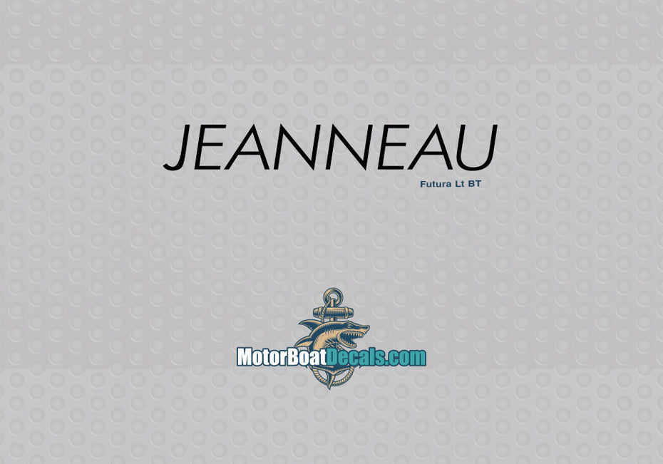 Jeanneau Manufacturer Style Decal