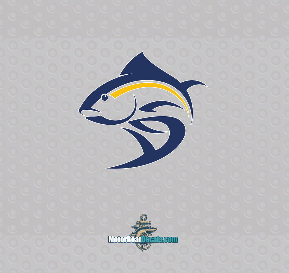 Tuna Left Facing Decal