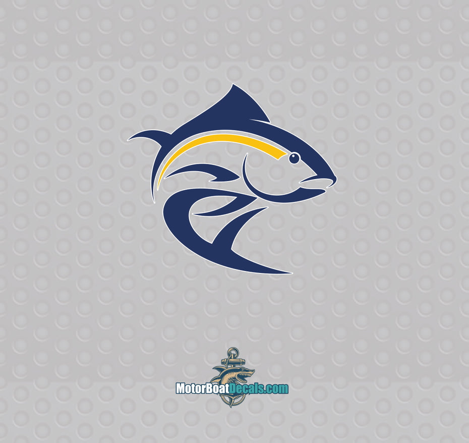 Tuna Right Facing Decal