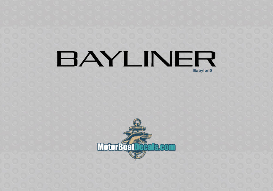 Bayliner Manufacturer Style Decal