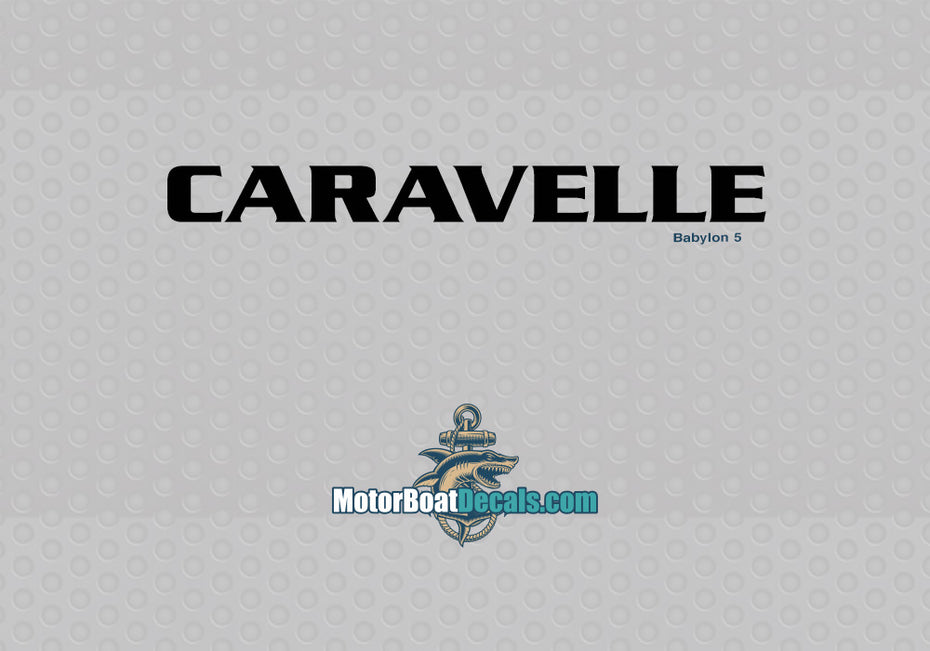 Caravelle Manufacturer Style Decal