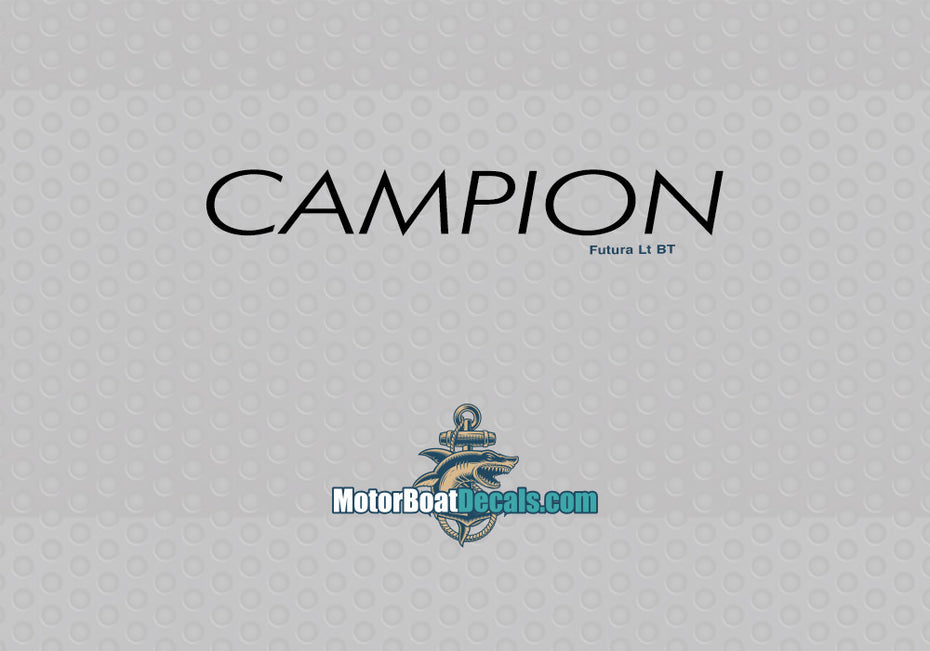 Campion Manufacturer Style Decal