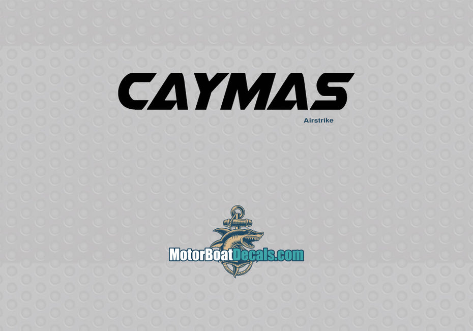 Caymas Manufacturer Style Decal