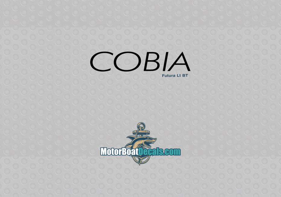 Cobia Manufacturer Style Decal