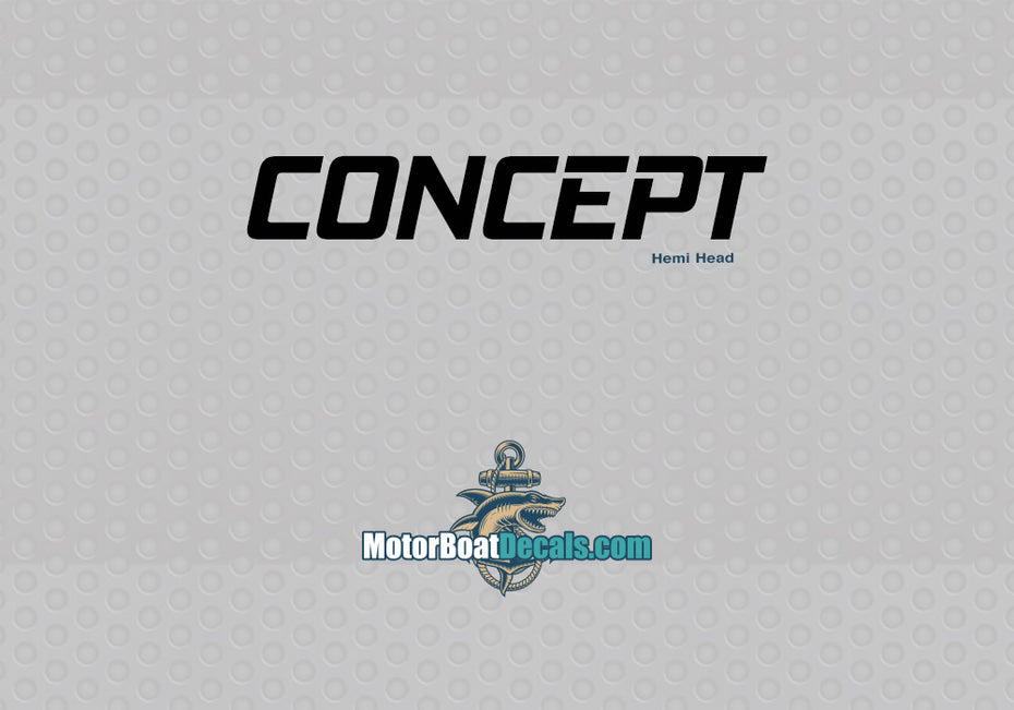 Concept Manufacturer Style Decal