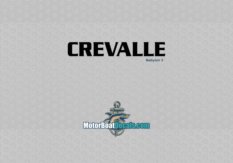 Crevalle Manufacturer Style Decal