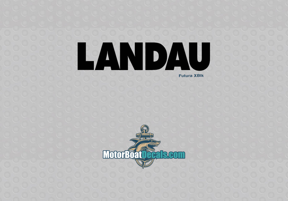 Landua Manufacturer Style Decal