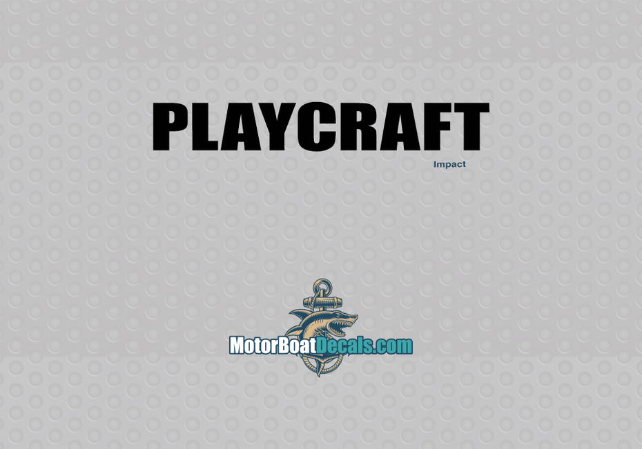 PlayCraft Manufacturer Style Decal