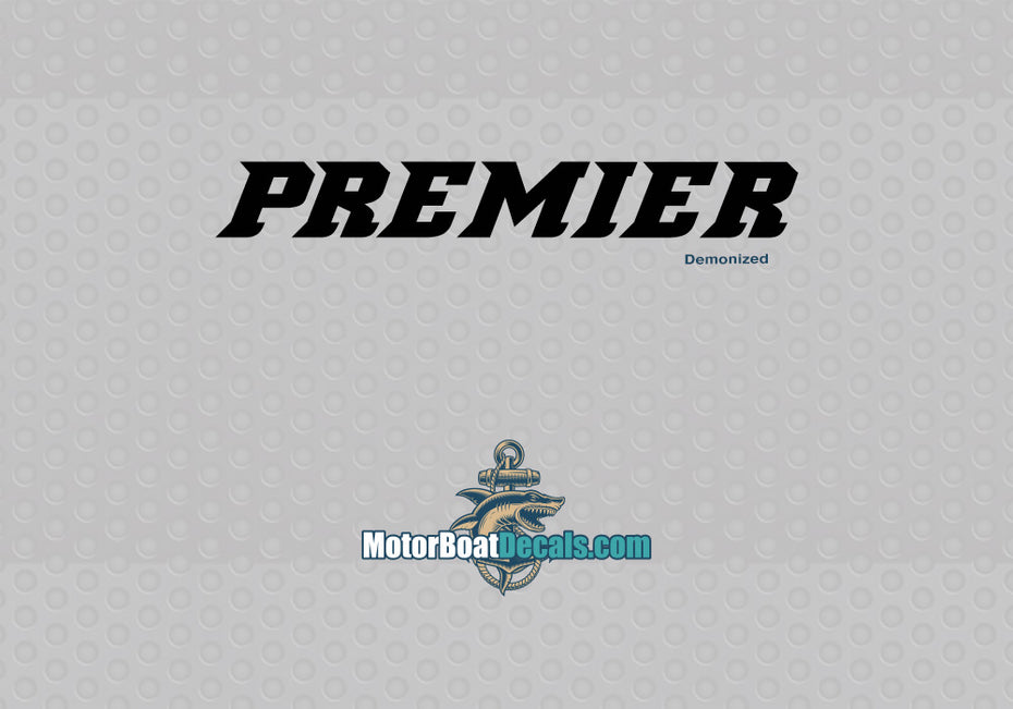 Premier Manufacturer Style Decal