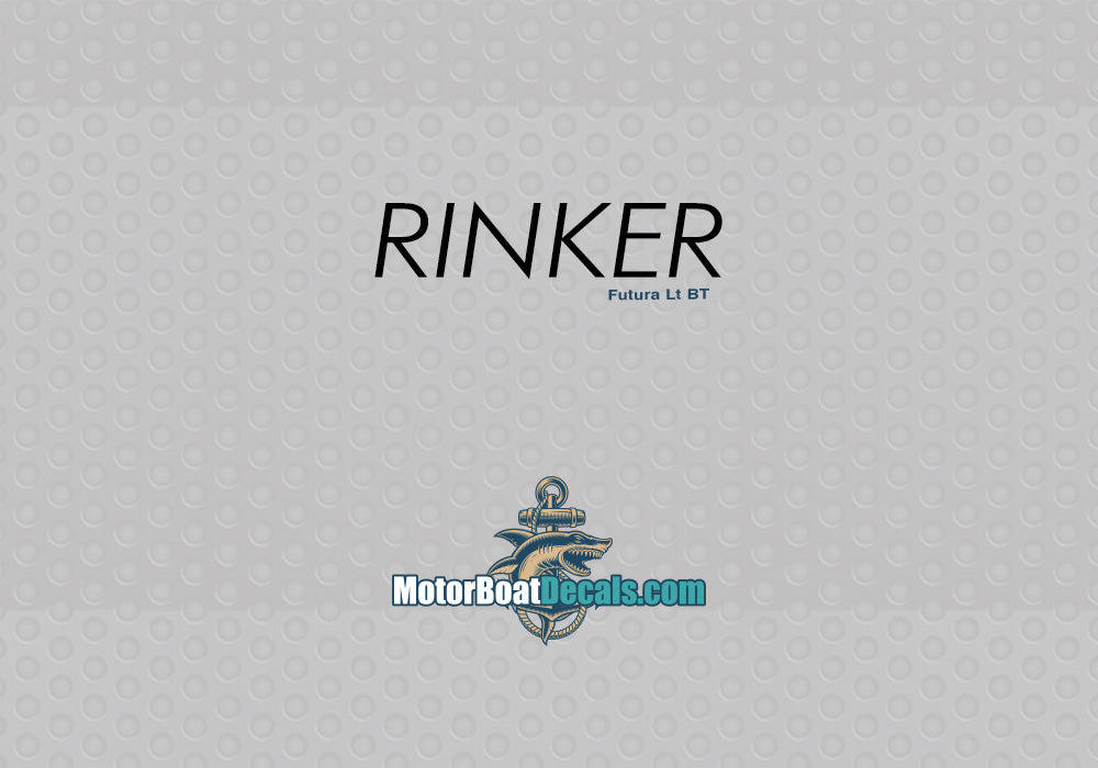 Rinker Manufacturer Style Decal