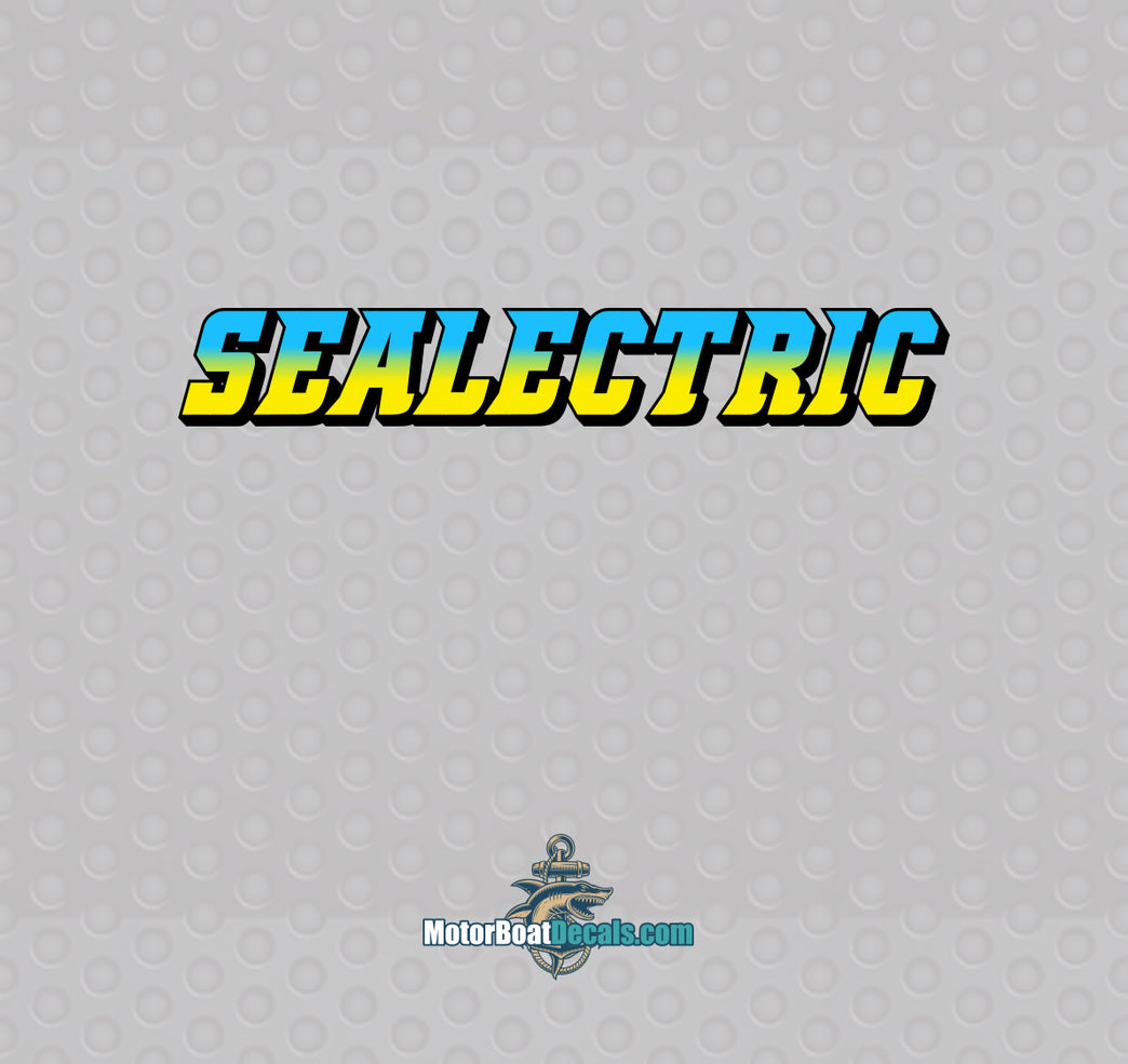 Sealectric Name Decal