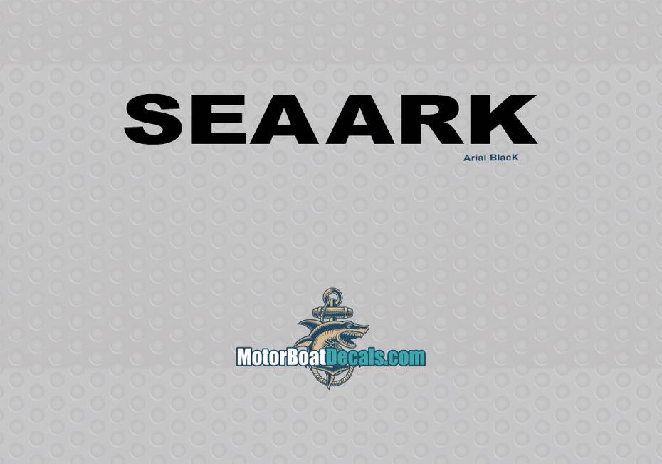 SeaArk Manufacturer Style Decal