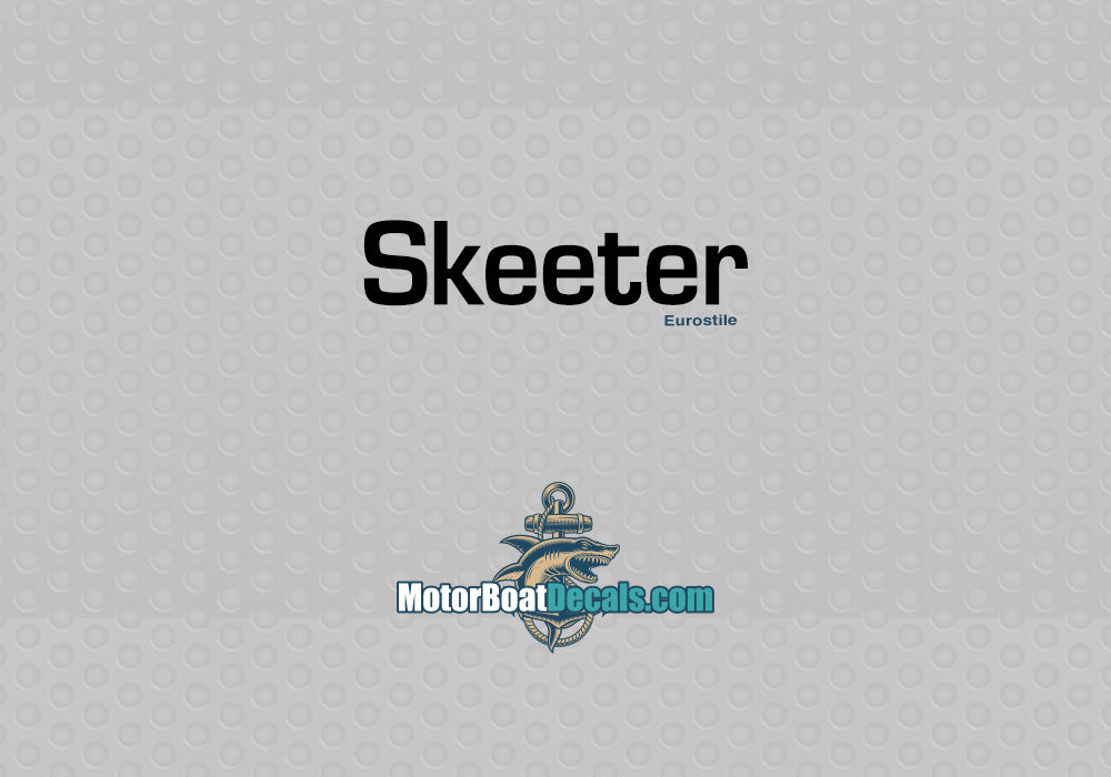 Skeeter Manufacturer Style Decal