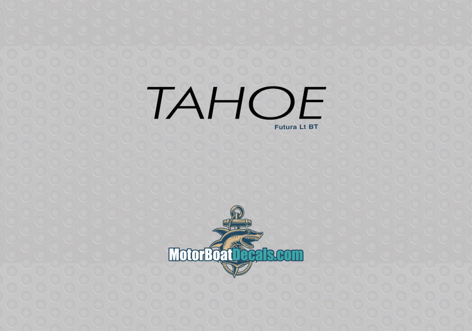 Tahoe Manufacturer Style Decal