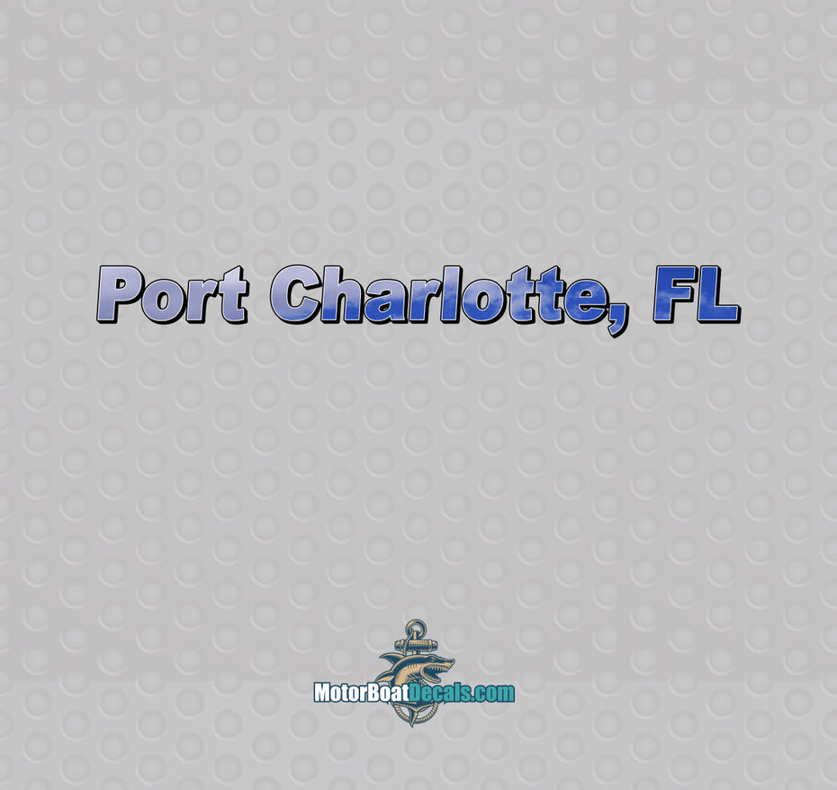 Clouds Hailing Port Decal