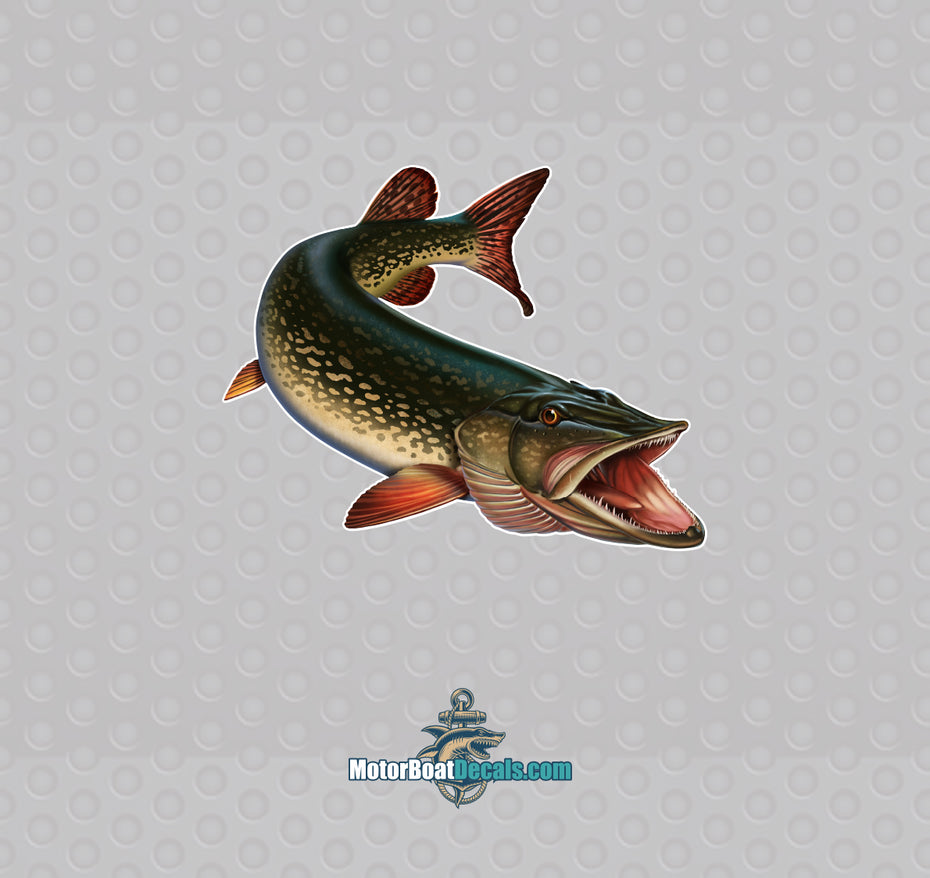 Pickerel 2 Right Facing Decal