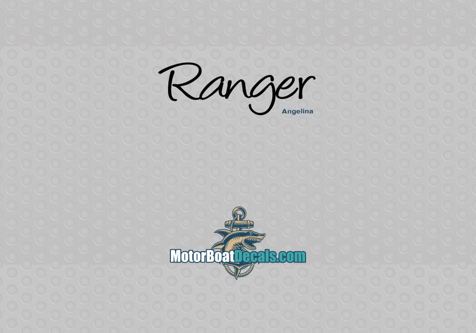 Ranger Manufacturer Style Decal